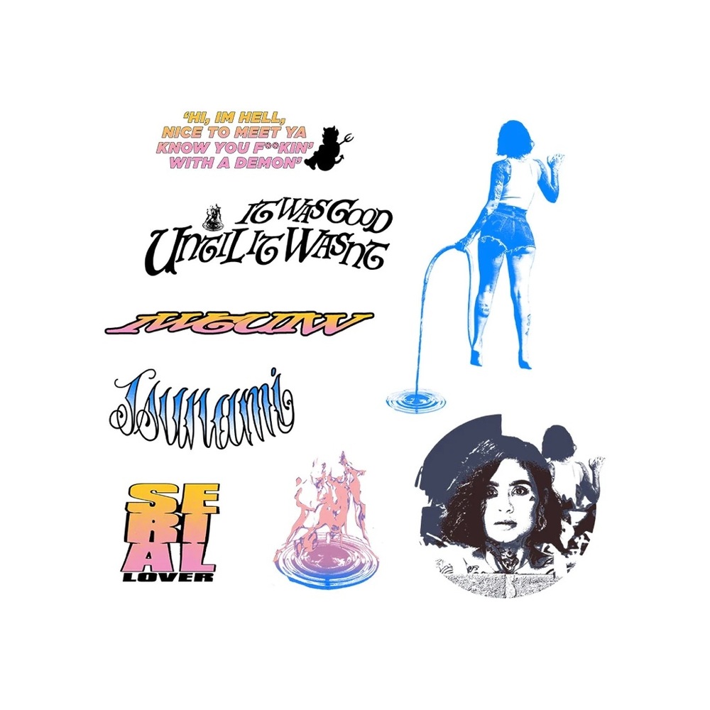 Kehlani Stickers IWGUIW Album
